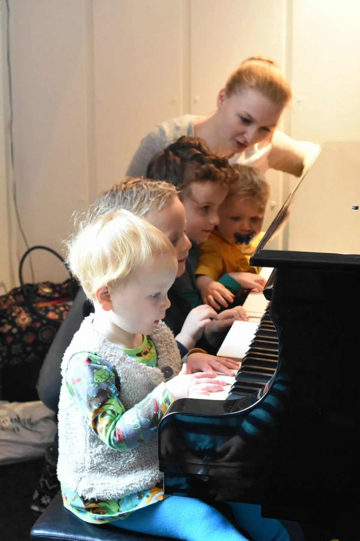 Muziekles bij ConAnima