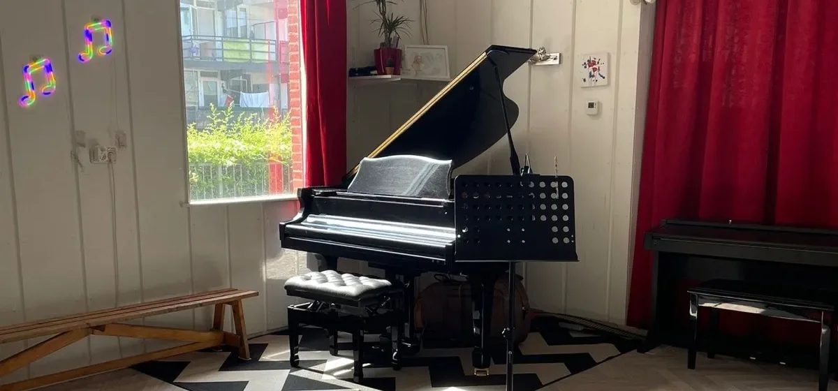 De studio van ConAnima Music Academy in Gouda